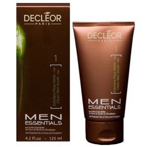 decleor men clean skin scrub